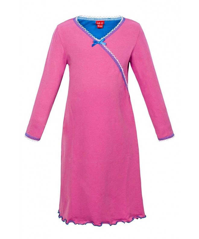 Girls Nightgown Pink Size 140 146