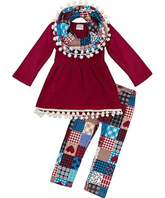 Amor Girls Valentines Hearts Outfit