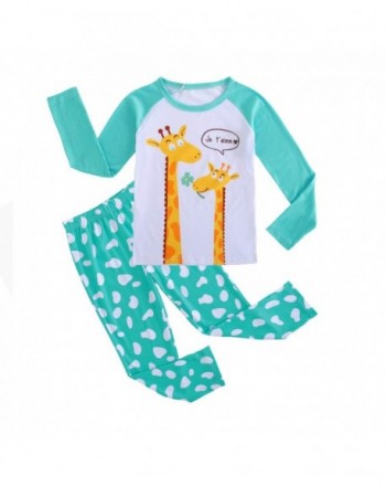 MyFav Giraffe Pajama Cotton Sleepwear