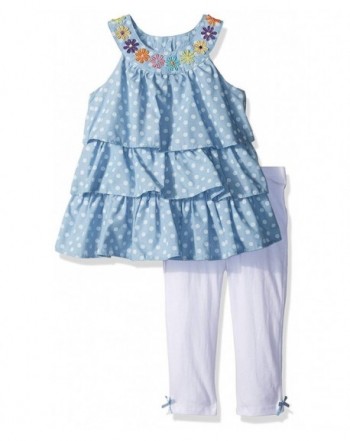 Kids Headquarters Girls Pieces Set Chambray