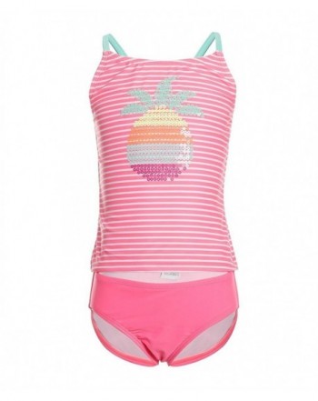 BELLOO Swimsuits Tankini Pineapple Swimwear