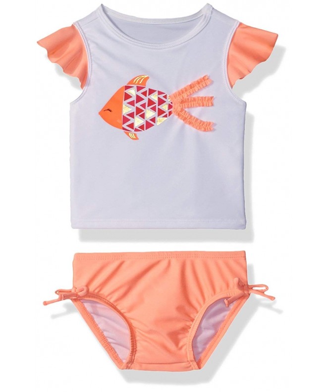 Crazy Girls Toddler Fish Rashguard