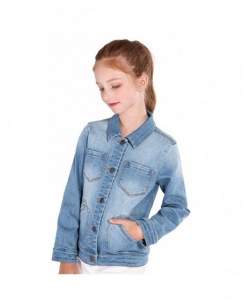 New Trendy Girls' Outerwear Jackets & Coats Online Sale