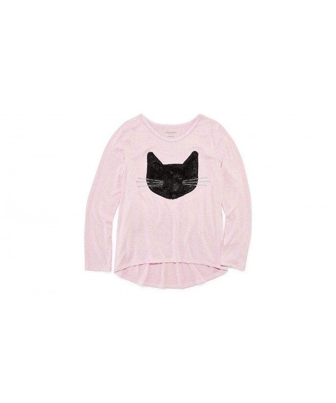 Pink Cat Sweater for Girls