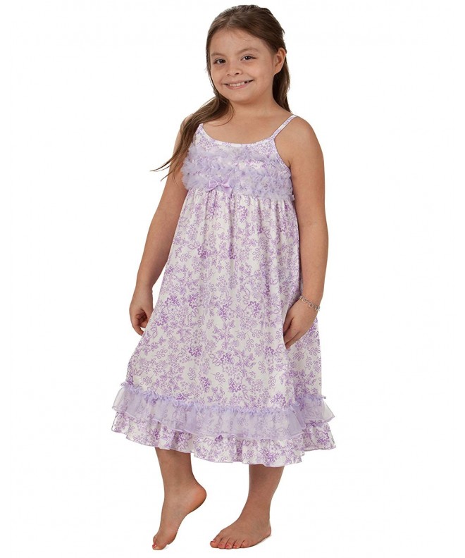 Laura Dare Lavender Strappy Nightgown