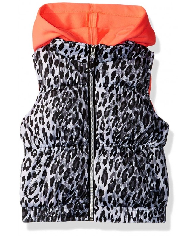 Pink Platinum Girls Cheetah Vest
