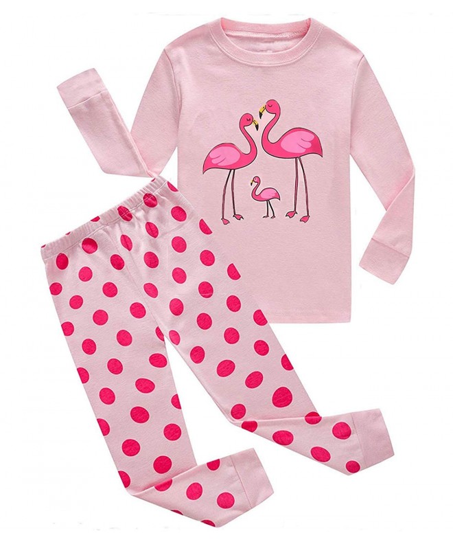 Pajamas Clothes Flamingo Christmas Sleepwear