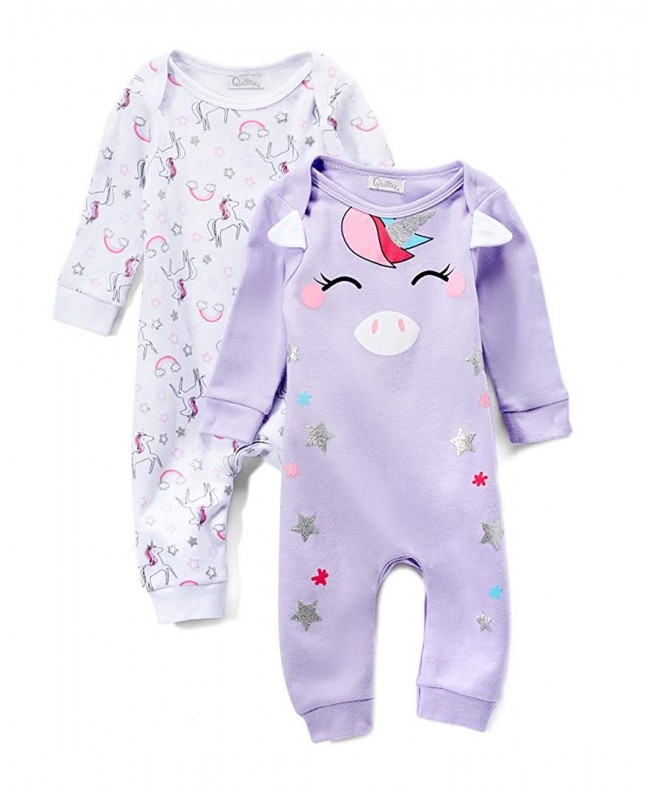 Quiltex Toddler Unicorn Novelty Coverall