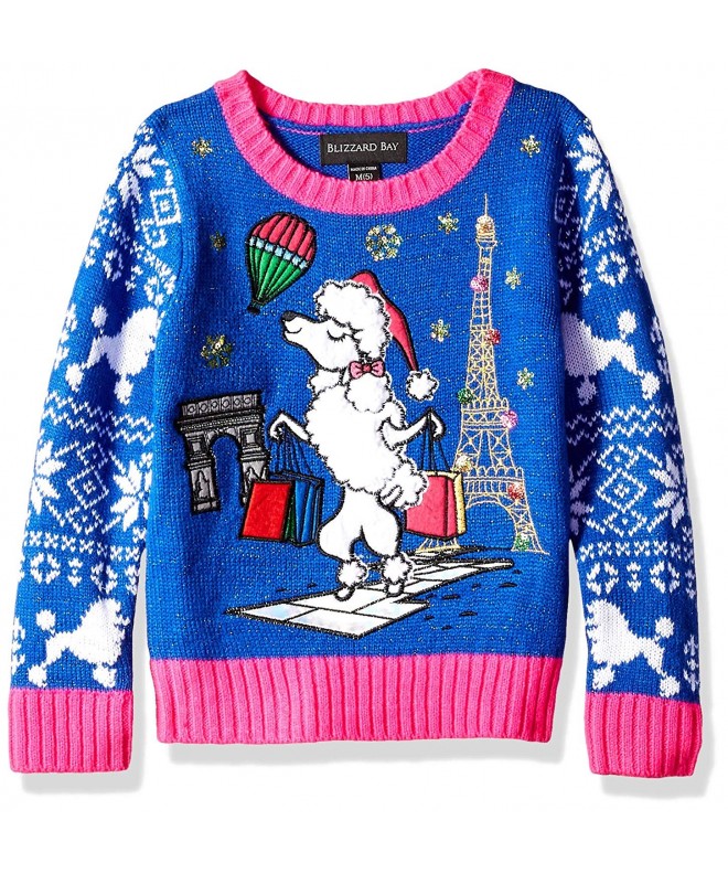Blizzard Bay Christmas Poodle Sweater