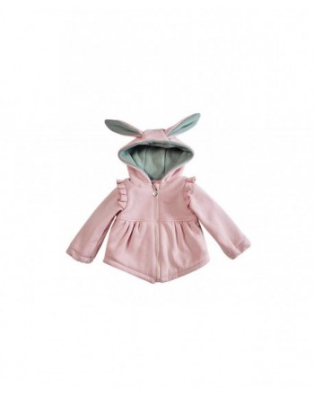 Girl Rabbit Zipper Cotton Jacket