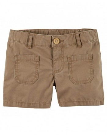 Carters Front Pocket Poplin Shorts