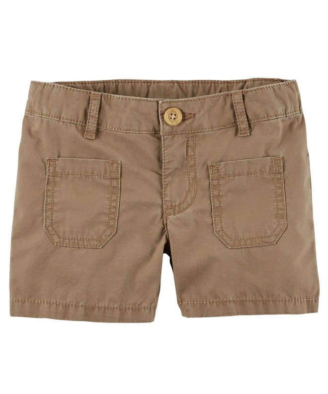 Carters Front Pocket Poplin Shorts