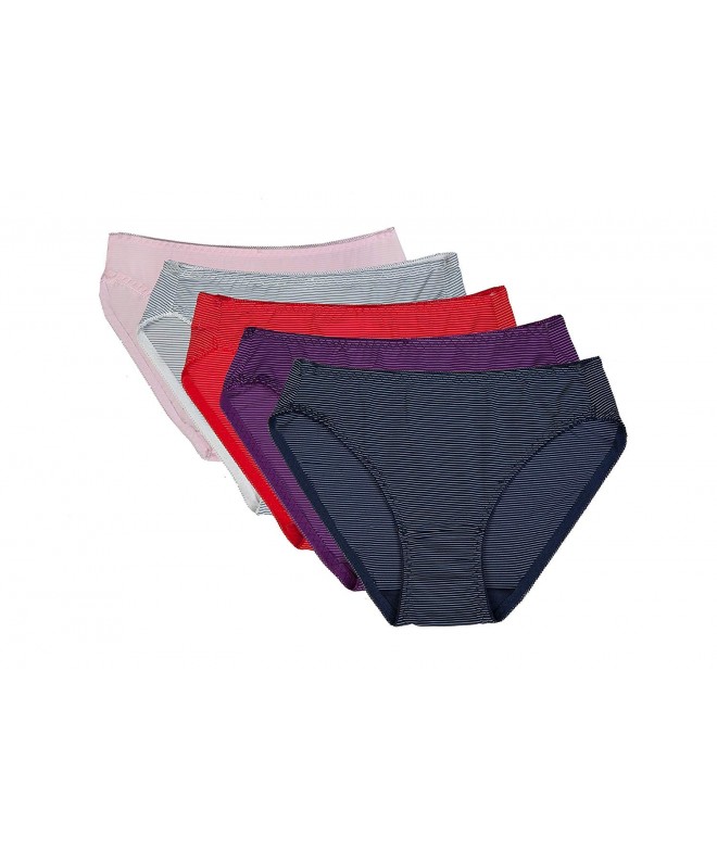 Pack Of 5 Girls Bikini Briefs Panties Soft Underwear Kid