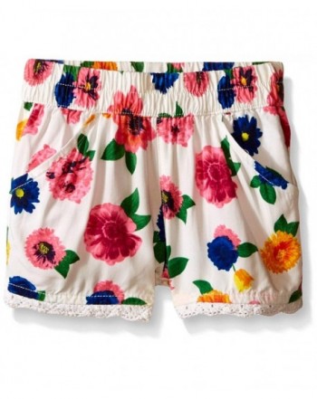 Crazy Baby Girls Floral Drapey Short
