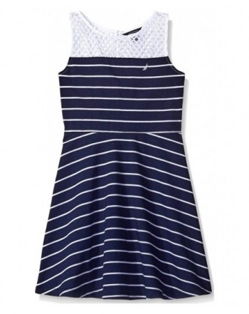 Nautica Girls Stripe Knit Dress