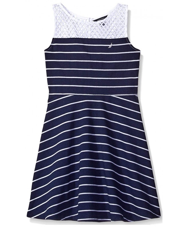 Nautica Girls Stripe Knit Dress