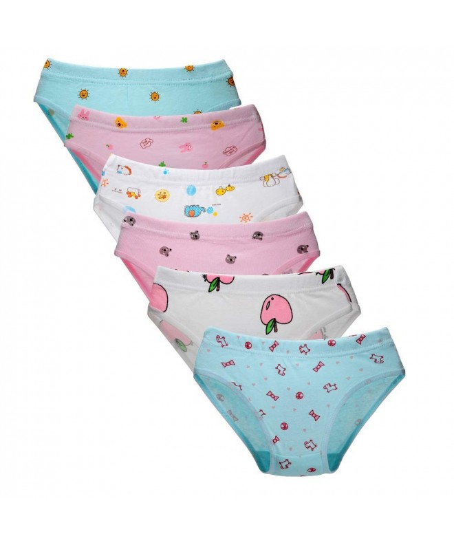 Kids Underwear Soft Cotton Toddler Panties Little Girls' Assorted ...