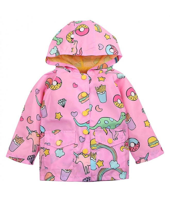 Lightweight Unicorn Raincoats Cartoon Hoodie Coat