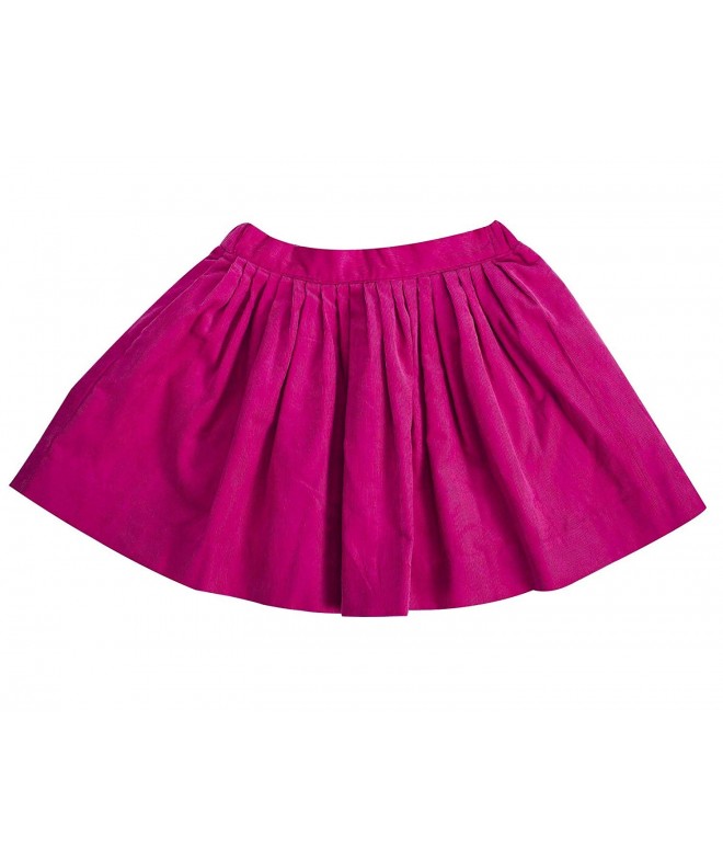 EVERBLYSS Fucsia Corduroy Skirt
