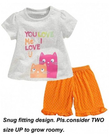 Cheapest Girls' Pajama Sets Outlet