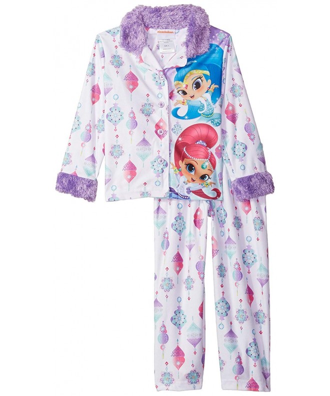 Nickelodeon Girls Shimmer 2 Piece Pajama