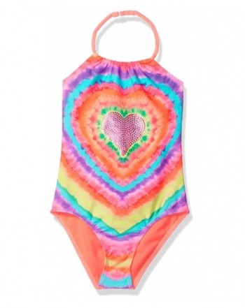 Angel Beach Swimsuit Studded Hearts