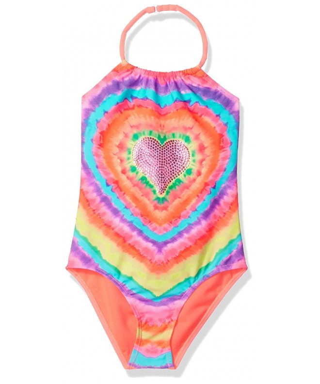 Angel Beach Swimsuit Studded Hearts