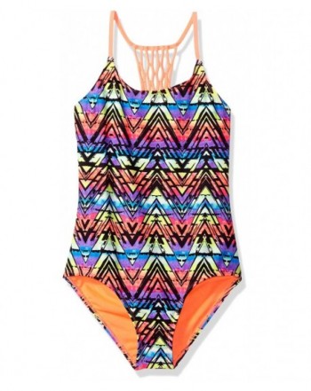 Angel Beach Electric Rainbow Swimsuit