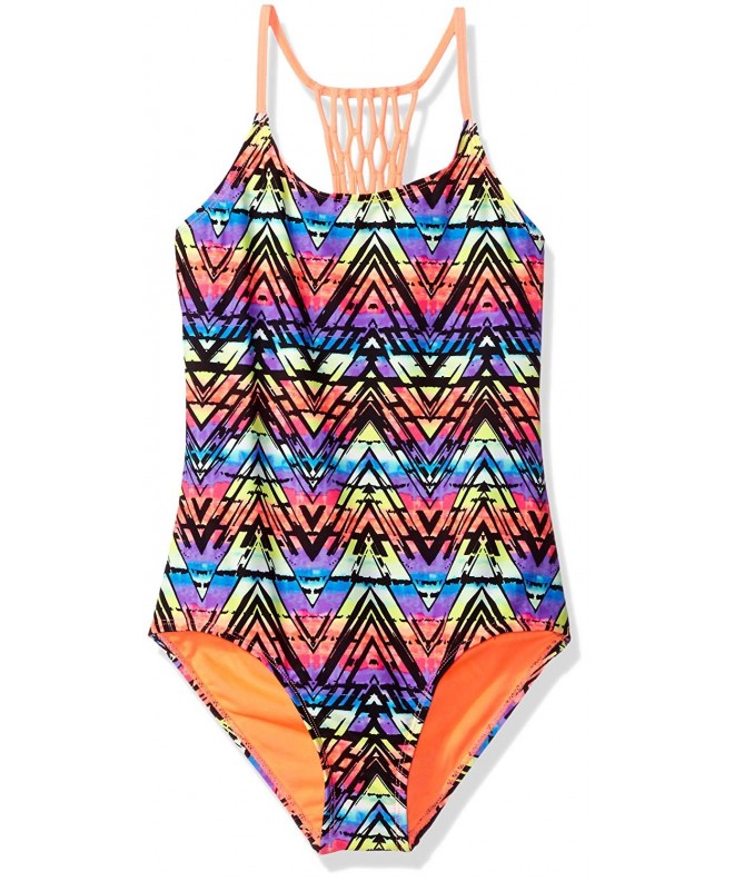 Angel Beach Electric Rainbow Swimsuit