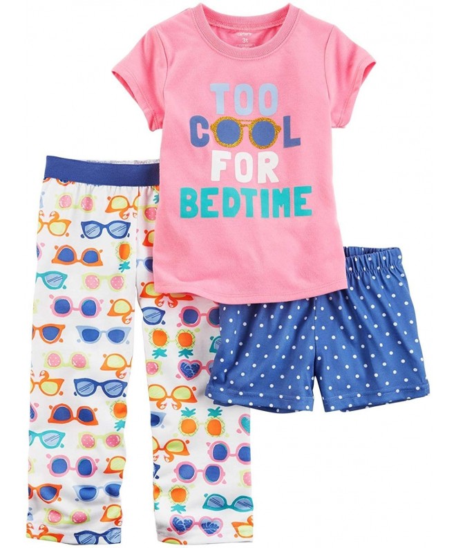 Carters Girls Piece Pajama Bedtime