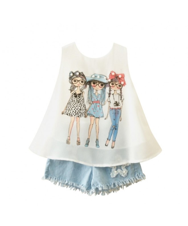 Outfits Sleeveless Printed Chiffon Arrival