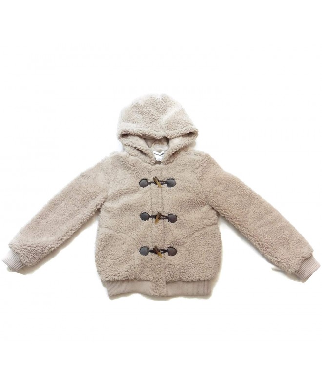 CoffeeShop Girls Whubby Fleece Jacket Taupe