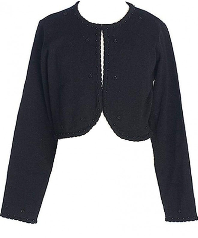 AkiDress Bolero Sweater Comfortable Embellishments