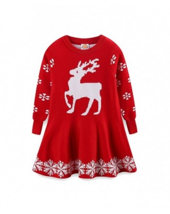 Gubabycci Christmas Reindeer Snowflake Sweater
