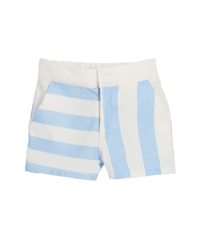 Beachcombers Girls Cotton Stripes Shorts