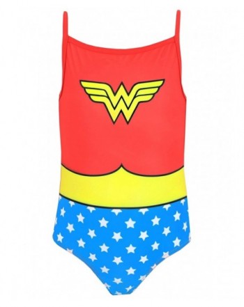 Comics Wonder Woman Girls Swimsuit