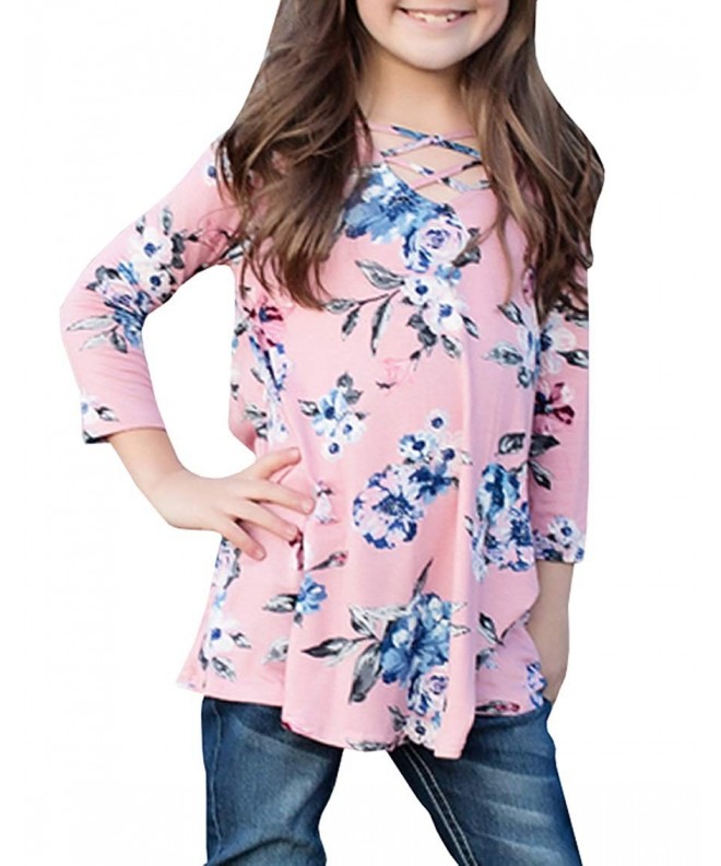 Shirts Casual Floral Blouses Clothes