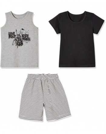 Sprout Star T Shirt Stripe Shorts