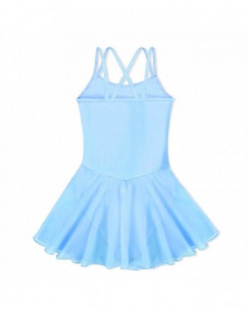 Girl's Skirted Leotards Camisole Cartoon Ballet Tutu Dress - Blue ...