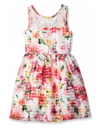 Bloome Girls Floral Printed Organza