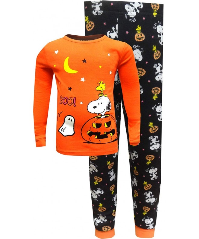 Peanuts Girls Snoopy Pumpkin Pajama