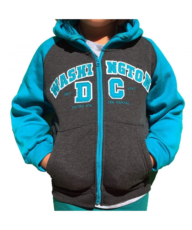 Washington DC Kids Hoodie Sleeves