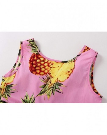 Little Girls Elegant Cold Shoulder Summer Casual Dress - Pink - CI18G2RD863
