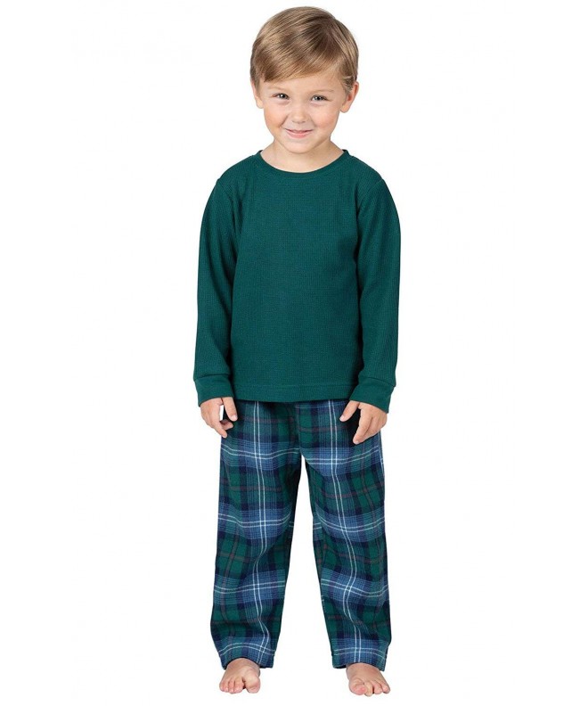 PajamaGram Toddlers Flannel Classic Long Sleeved