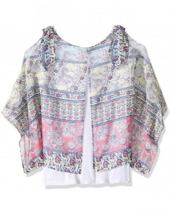 Discount Girls' Blouses & Button-Down Shirts