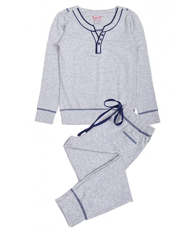 Girls Pajamas Grey Size 140 146