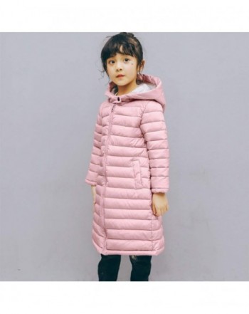 Kids Hooded Padded Jacket Toddler Windproof Snow Coat Puffer Overcoat ...