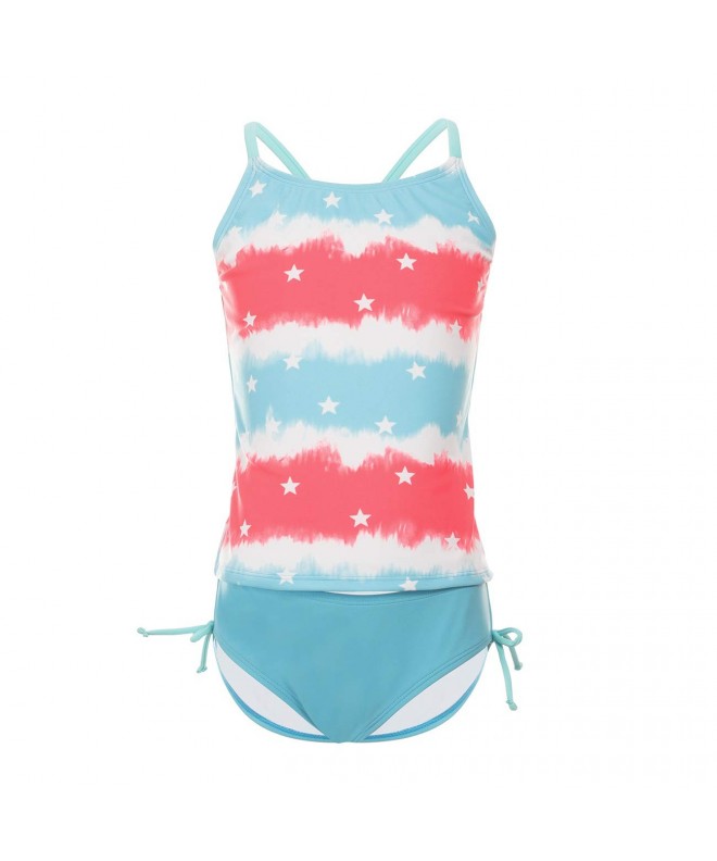 DAYU Girls Summer Tankini Swimsuit