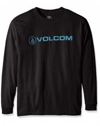 Volcom Stone Branded T Shirts Black