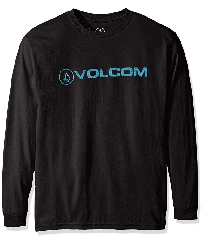 Volcom Stone Branded T Shirts Black